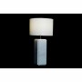 Lampada da tavolo DKD Home Decor Bianco Poliestere Metallo Marmo 220 V 50 W (33 x 33 x 65 cm)