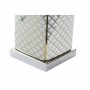 Lampada da tavolo DKD Home Decor Mosaico Dorato Bianco 220 V 50 W (35 x 35 x 57 cm)