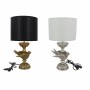 Lampada da tavolo DKD Home Decor Dorato Poliestere Argento Resina (16.6 x 11.6 x 33 cm) (2 pcs)