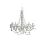 Lampadario DKD Home Decor Brad Metallo Bianco (65 x 65 x 53 cm)