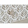 Cassettiera DKD Home Decor Naturale Bianco Legno di paulownia Foglia della pianta (80 x 42 x 80 cm)