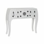 Ingresso DKD Home Decor Bianco Argento Brad Legno MDF (98 x 26 x 80 cm)