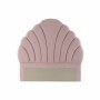 Testiera del Letto DKD Home Decor Rosa Poliestere Legno MDF