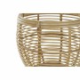 Vaso DKD Home Decor Marrone Rattan (32 x 32 x 70 cm)