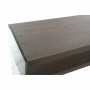 Ingresso DKD Home Decor Cristallo Marrone Trasparente MDF legno di noce Moderno (160 x 45 x 80 cm)