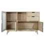 Credenza DKD Home Decor 8424001798506 Cristallo Naturale MDF Bianco Grigio scuro (120 x 35 x 80 cm)