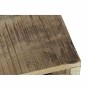 Ingresso DKD Home Decor Naturale Nero Metallo Legno di mango (130 x 40 x 89 cm)