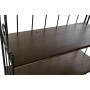 Scaffale DKD Home Decor Abete Nero Marrone Forjare 5 Mensole (112 x 44 x 184 cm)