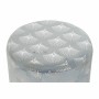 Poggiapiedi DKD Home Decor Azzurro Poliestere Metallo Dorato (35 x 35 x 43 cm)