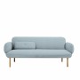 Divano DKD Home Decor Metallo Poliestere Blu cielo (200 x 85 x 80 cm)