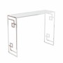 Ingresso DKD Home Decor Vetro Metallo Argento (120 x 40 x 78 cm)