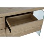 Credenza DKD Home Decor S3023496 Cristallo Trasparente MDF Marrone Chiaro (160 x 45 x 80 cm)