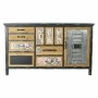 Credenza DKD Home Decor Brad Metallo (120 x 50 x 74 cm)