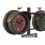 Orologio da Tavolo DKD Home Decor Cristallo Nero Ferro (36 x 22 x 52 cm)