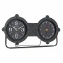 Orologio da Tavolo DKD Home Decor Cristallo Nero Dorato Ferro (38 x 7 x 20 cm)