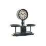 Orologio da Tavolo DKD Home Decor Cristallo Nero Ferro