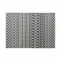 Tappeto DKD Home Decor Bianco Poliestere Cotone Grigio Scuro (160 x 230 x 1 cm)