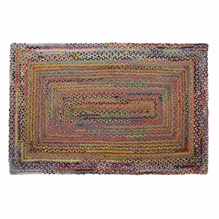 Tappeto DKD Home Decor Marrone Multicolore Iuta Cotone (200 x 290 x 1 cm)