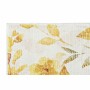 Tappeto DKD Home Decor Giallo Bianco Poliestere Cotone Fiori (120 x 180 x 0.5 cm)