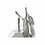 Statua Decorativa DKD Home Decor Argentato Alluminio (13 x 13 x 20 cm) (2 Unità)