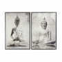 Quadro DKD Home Decor Buddha Orientale (63 x 4,5 x 93 cm) (2 Unità)