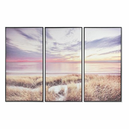 Set di 3 quadri DKD Home Decor Mediterraneo (120 x 2,8 x 80 cm) (3 pcs) (2 Unità)