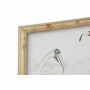 Quadro DKD Home Decor Uccelli Moderno (60 x 2,8 x 45 cm) (4 Unità)