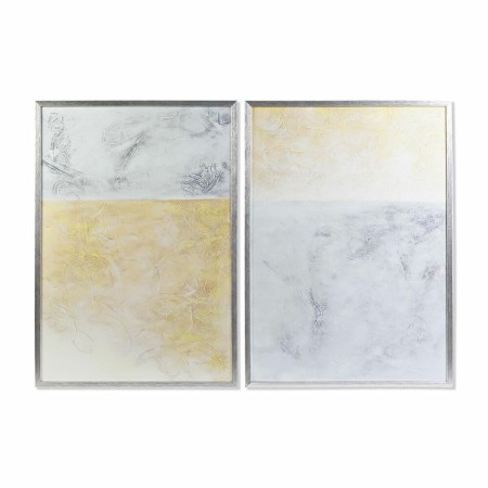 Quadro DKD Home Decor Astratto (2 Unità) (70 x 3 x 100 cm)