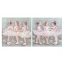 Quadro DKD Home Decor Balletto (80 x 3 x 80 cm) (2 Unità)