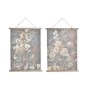 Quadro DKD Home Decor Fiori (2 Unità)