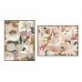 Quadro DKD Home Decor Fiori (90 x 4 x 120 cm) (2 Unità)