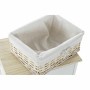 Cassettiera DKD Home Decor Naturale Bianco vimini Legno di paulownia (40 x 29 x 42,5 cm)