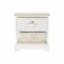 Cassettiera DKD Home Decor Naturale Bianco vimini Legno di paulownia (40 x 29 x 42,5 cm)