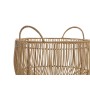 Set di Cestini DKD Home Decor Rattan (36 x 36 x 27 cm)