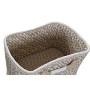 Set di Cestini DKD Home Decor Cotone Iuta (41 x 31 x 27 cm)