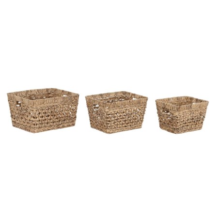 Set di Cestini DKD Home Decor Fibra (40 x 35 x 23 cm)