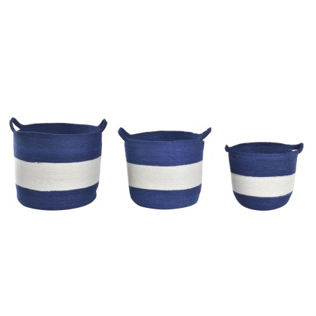 Set di Cestini DKD Home Decor Iuta (40 x 35 x 34 cm)