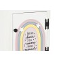 Comodino DKD Home Decor Per bambini Grigio Rosa Bianco Giallo (40 x 29 x 73,5 cm)