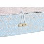 Set di Cestini DKD Home Decor Poliestere Fibra Boho Mediterraneo (30 x 30 x 12 cm)