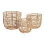 Set di Cestini DKD Home Decor Metallo PP (36 x 36 x 32 cm)