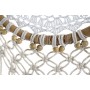 Acchiappasogni DKD Home Decor Cotone Bianco Celeste Rattan Boho (33 x 2 x 100 cm) (2 Unità)