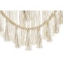 Decorazione pensile DKD Home Decor Cotone Rattan Boho (70 x 3 x 97 cm)