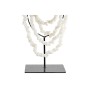 Statua Decorativa DKD Home Decor Collana Ferro Conchiglie (21 x 10 x 62 cm)