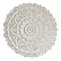 Decorazione da Parete DKD Home Decor Bianco Mandala Legno MDF (90 x 2 x 90 cm)