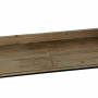 Specchio da parete DKD Home Decor Specchio Naturale Nero Metallo Legno (61 x 17,5 x 181 cm)