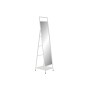 Specchio da terra DKD Home Decor Specchio Metallo Bianco Loft (39 x 40 x 160 cm)