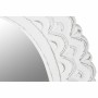 Specchio da parete DKD Home Decor Cristallo Bianco Legno MDF Decapaggio (58 x 2,5 x 86 cm)