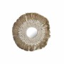 Specchio da parete DKD Home Decor Naturale Bianco Conchiglie (55 x 2,5 x 55 cm)