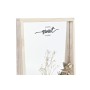 Specchio da parete DKD Home Decor Specchio Naturale MDF Bianco 2 Unità Cottage (30 x 4 x 40 cm)