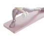 Statua Decorativa DKD Home Decor Rosa Resina Yoga (20 x 8 x 16,5 cm)